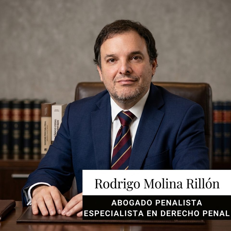 Rodrigo Molina Rillón, abogado penalista con atención en todo Chile
